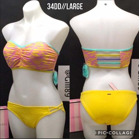🆕💛34DD//Large Victoria’s Secret Swimsuit - Picture 1 of 8